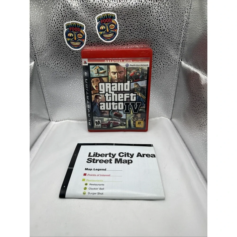 Grand Theft Auto IV Edition (PlayStation 3) No Manual With Map‎